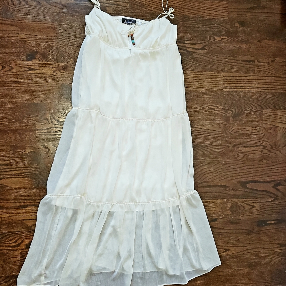 A.B.S White Dress
